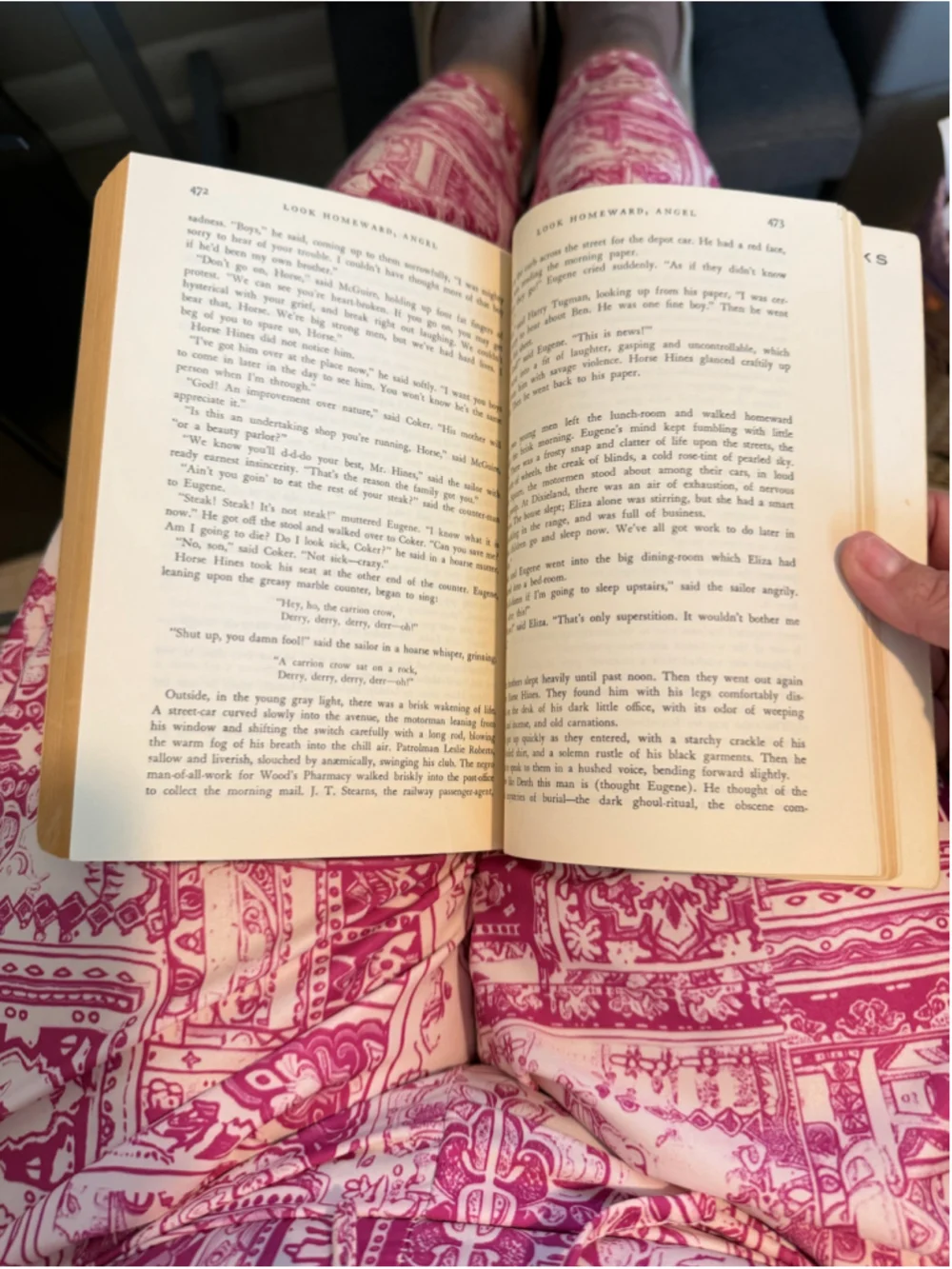 Look Homeward, Angel by Thomas Wolfe, Scribner Library Edition, Vintage Reads